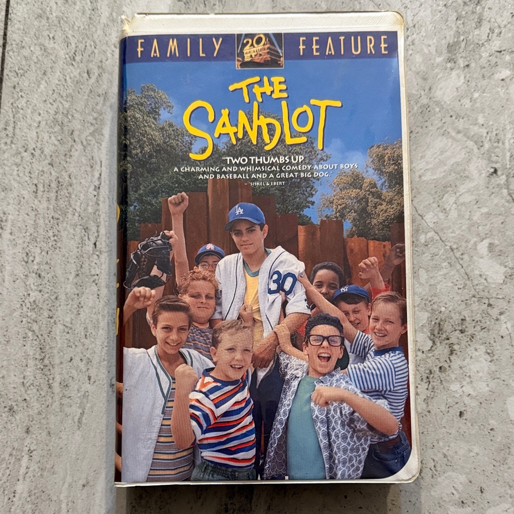 The Sandlot VHS Family Feature
